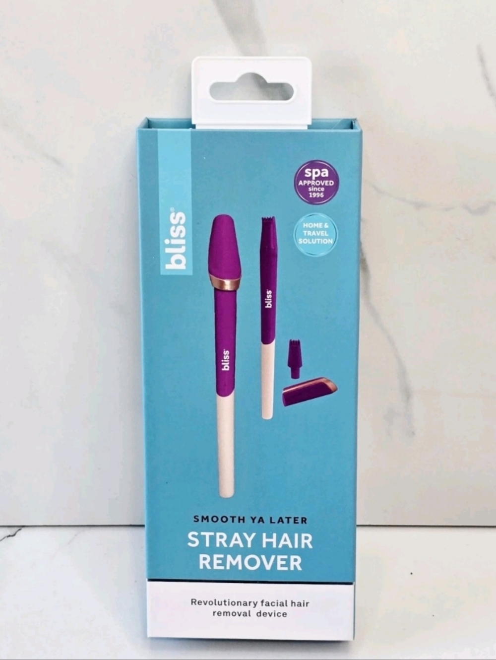 Bliss Smooth Ya Later Stray Hair Remover Revolutionary Facial Hair Device NIB